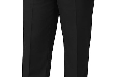 Mens Classic Slim Fit Fit Stretch Flat Front Slacks Dress Pants