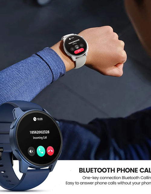 Load image into Gallery viewer, Smart Watch, 1.85 Inch Smart Watch with Answer/Dial ,Smart Watch for Men (Black)
