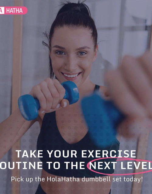 Load image into Gallery viewer, 2, 3, &amp; 5 LB Neoprene Dumbbell Free Weight Set W/ Rack, Red/Blue
