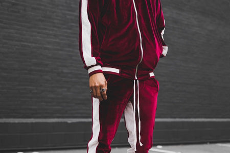 Conjunto Deportivo De Terciopelo Para Hombre, 2023 Conjunto Deportivo De Terciopelo Para Hombre 2 Piezas Invierno Cálido Chaqueta Con Cierre Completo Pantalones De Conjunto Deportivo Ropa Deportiva De Fitness Conjunto De Sudadera Y Jogger