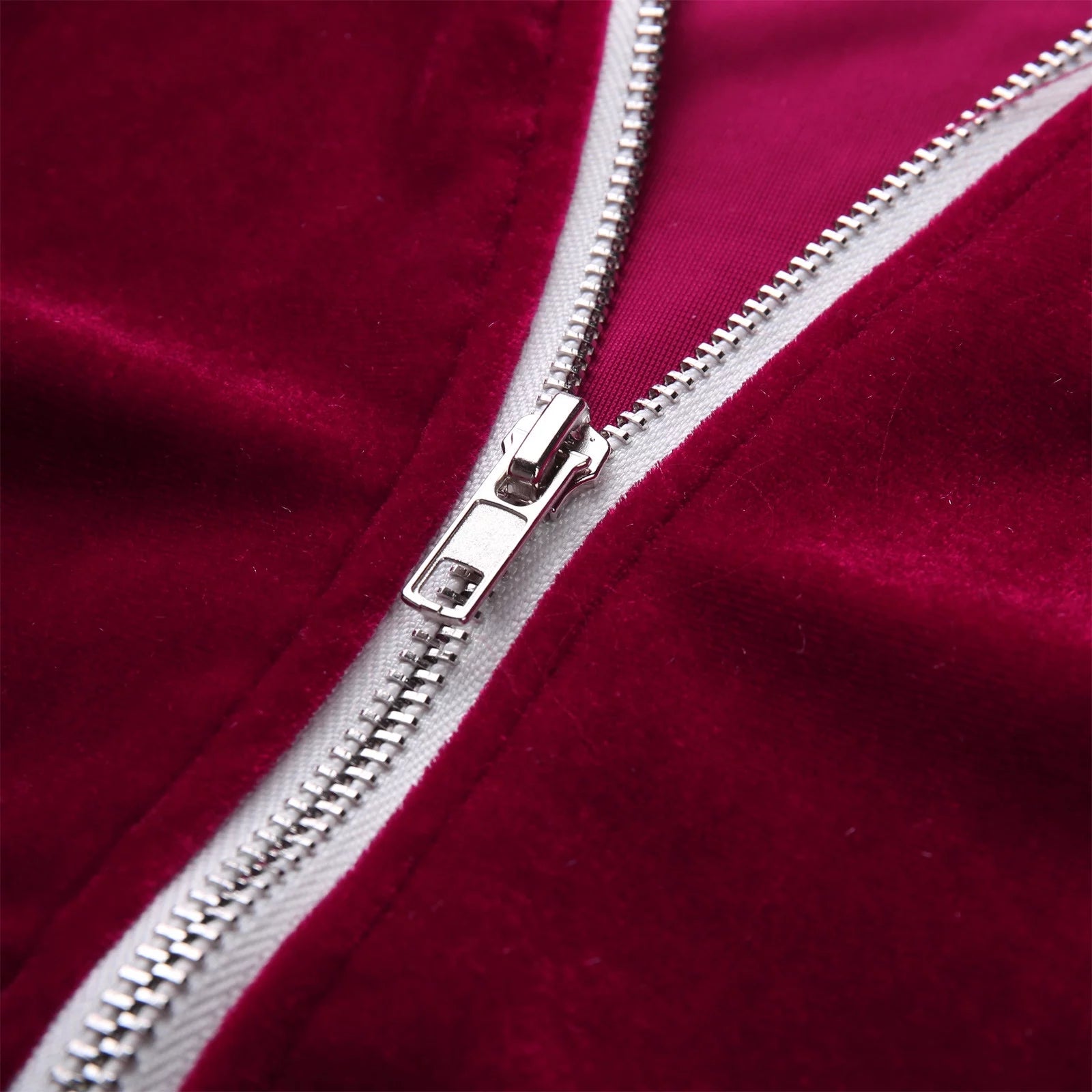 Conjunto Deportivo De Terciopelo Para Hombre, 2023 Conjunto Deportivo De Terciopelo Para Hombre 2 Piezas Invierno Cálido Chaqueta Con Cierre Completo Pantalones De Conjunto Deportivo Ropa Deportiva De Fitness Conjunto De Sudadera Y Jogger